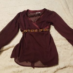 Dressy maternity top